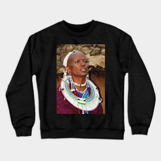 Maasai Matriach Crewneck Sweatshirt